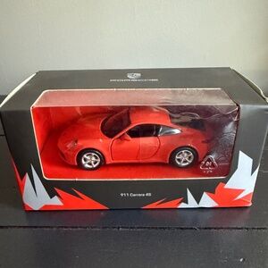 1:43 DEALER PORSCHE 911 Carrera 4S Lava Orange NEW WAP0200270K